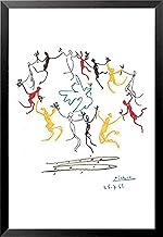 buyartforless IF HG AP625 36x24 1.25 Black Framed Dance of Youth by Pablo Picasso 36X24 Art Print Po