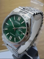 Citizen 星辰錶 經典綠面盤自動上鍊機械男錶 NJ0150-81X 錶徑40MM