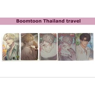 Photocard Boomtoon in Thailand Travel To manhwa Lezhin BL Card