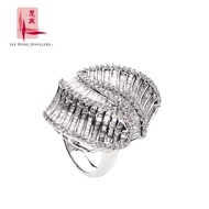 18K White Gold Diamond Ring
