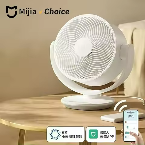 MIJIA DC Inverter Desktop Circulating Fan，Intelligent Three-dimensional Air Supply，Smart Home Deskto