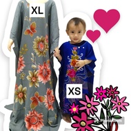 [PART 4] Boys' Batwing Dress, Ayuni's Kaftan | Nightwear Girl Baby Dress Sleepwear for Girls COTTON 