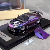 YM MODEL 1:64 Toyota SUPRA JAZ80 Chameleon Resin Car Model