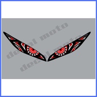 ❤ ◆ Winker, Decals, Sticker, Winker for Sniper 150, Classic, red