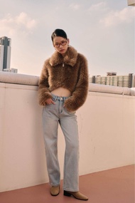 umore.made ✨❄️ Kylie fur coat เฟอร์โค้ทคอปก ขนเรียงตัวสวย เรียบหรู ดูแพงสุดๆๆ