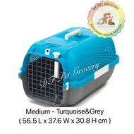 Hagen Catit Pet Voyageur Turquoise/Grey Medium - Cat Carrier  Dog Carrier  Dogit  Catit  41384 Pet Carrier