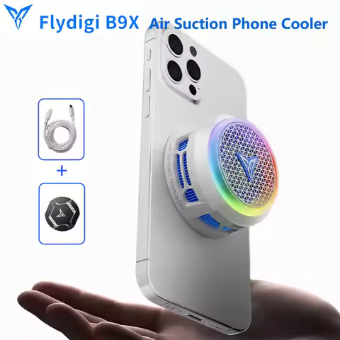 Flydigi B8X B9X Cellphone Cooler Frequency Conversion Super Heat Dissipation Magnetic Radiator For i