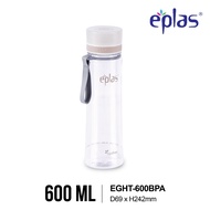 EPLAS MODERN 300/400/500/600ml Water Bottle With Handle, Water Drinking Tumbler, Botol Air, EGHT-300