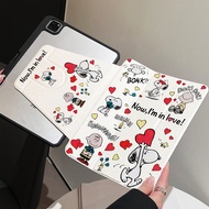 เคส iPad Gen11 Gen10 Air7 11/13 ที่ใส่ปากกา สนูปปี้ เคสiPadหมุน 360° Air6 Gen9 Air5 Pro13