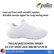 PALLAS JAZZ white school shoes 306/307 - 0170 W | Kasut Sekolah Putih PALLAS JAZZ  [Ready Stock + Fa