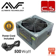 AVF ATX 500W With 12CM Fan Power Supply