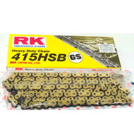 โซ่ RK โซ่415โซ่สี โซ่แต่ง RK 415 130ข้อ มี7สี ของแท้100% สินค้าส่งตรงจากโรงงาน ราคาถูกๆๆๆ พร้อมข้อต