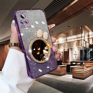 เคสสำหรับ โทรศัพท์ VIVO T1X Y33S Y21S Y21 Y33T Y21T เคสกระจก