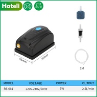 【HATELI】（Single Hole）Aquarium Small Aeration Pump Oxygen Pump Oxygen Pump Ultra-quiet Oxygen Pump