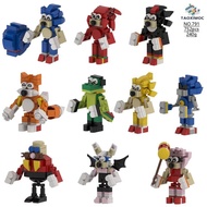 New Sonic the Hedgehog / Sonic Kid Series Building Block Toy Game Peripheral Linkage Action Figure M