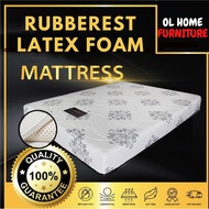 OL HOME Rubberest Latex Foam Honey Mattress Free Delivery