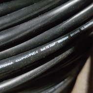 ETERNA NYYHY 3X0.75 MM METER BLACK COPPER STRING ELECTRICAL CABLE/ NYY HY 3 X 0.75 MM 3 X 0.75/ 3X0.