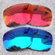 2 Pairs POLARIZED Replacement Lenses for Oakley Latch SQ Asian Fit OO9358 AF Sunglasses Frame | Easy