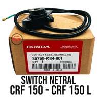Neutral Switch Original CRF 150 - CRF 150 L Gear Shift Switch CRF 150 - CRF 150 L NP666