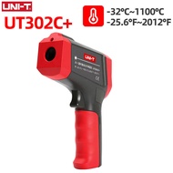 UNI-T เทอร์โมมิเตอร์อินฟราเรดเครื่องวัดอุณหภูมิ UT301A UT300S + UT300A + (-32 ℃ ~ 420 ℃) เครื่องวัดอ