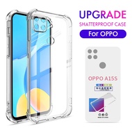 OPPO F9 F11 Pro A5S A12 A15 A15S A16 A16S A16K A16E A17 A31 A33 A52 A53 A91 A92 A93 A54 A57 A74 A76 A77 A94 A95 A96 A5 A9 2020 Reno 3 4 5 6 4F 5F 6 7 8 Camera Full Cover Transparent Silicone Airbag Anti Shock Phone Case Cover