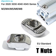 ALLGOODS Thread T Nut Multi Size Home Improvement For 2020 3030 4040 4545 Series T-Slot M3-M8 Alumin