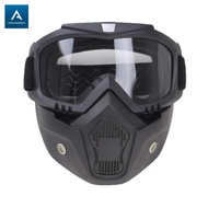 Disc glasses motorcycle helmet retro windproof mask goggles mask google