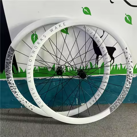 RUJIXU 700C 6 Pawls 36T Ratchet wheel deep 35 50mm ultrasound Light road bicycle disc brake wheelset