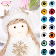 ELO11 20pcs/10pairs Puppet Crystal Eyes, 6mm-20mm Plastic Eyes Crafts Eyes,  Crystal Glitter Crystal