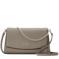 Kate Spade Laurel Way Greer Crossbody Bag in Thunder Cloud Brown wkru6687