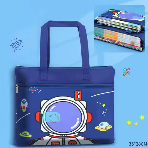 A4 Document File Bag School Book Storage Bag