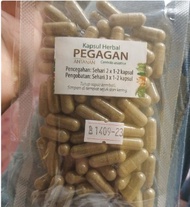 Pegagan Kapsul Isi 100 Kapsul Obat Herbal Membangkitkan Fungsi Sistem Saraf Otak