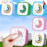 LILY Visual Timer, 60 Minute Time Management Classroom Timer, Portable Study Tool ABS Silent Countdo