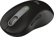 Logitech Signature M650 L Full Size Wireless Mouse - Silent Clicks, Customizable Side Buttons, Bluet