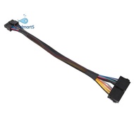 24 Pin to 14 Pin ATX PSU Main Power Adapter Braided Sleeved Cable for  for  PC and Servers 12-Inch(3