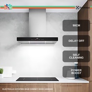 Electrolux ECC9788S 90cm Chimney Hood 1400m3/h Touch Control with SteamClean Self-cleaning Cerobong 