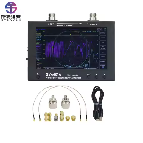 SV4401A 50KHz-4.4GHz VNA Analyzer 100DB Dynamic International Version Vector Network Analyzer