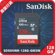 SanDisk - Ultra SD 128GB 100MB/S SDXC 記憶卡 (SDSDUNR-128G-GN3IN)