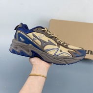 Mizuno 25 Y2K ADVENTURE V2 Retro Distressed Style Running Shoes Apricot Blue EQTN