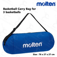 Molten Basketball Carry Bag EB0043-B Blue Molten Basketball Bag with 3 Balls