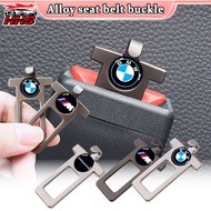 1/2pcs BMW Car Seat Belt Buckle Zinc Alloy Material Safety Belt Alarm Silencer Insert Hook Design Fo
