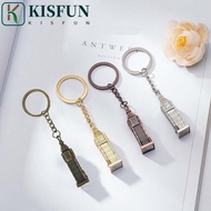 KISFUN Keychain Travel Souvenir Festival Big Ben Clock London Men Unisex Key Holder