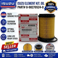 Oil Filter 8-98270524-0 Isuzu MU-X D-MAX 1.9L RZ4E 2015-2020 Engine Oil Filter