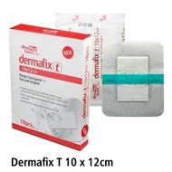 Dermafix t 10x12cm Transparent Plaster Waterproof Non-Sticky On Wounds pcs