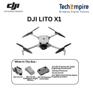 DJI LITO 1 / LITO X1 Beginner-Friendly Camera Drone Video 4K/60fps Video | 1/2" CMOS Sensor