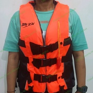 Live Vest rompi pelampung sharx LV-065 dewasa +whistle peluit original