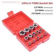 // New Sale  //  14pcs/set E-TORX Soet Set - Premium Female Torx Soet Set, Ultimate Torque Star Soet