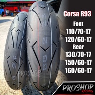 ยาง Corsa R93 Platinum ขนาด 110,130,150,120,160 ขอบ 17 ยางปี 2024💥ยางราคาถูก