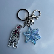 Kimetsu no Yaiba Akaza Keychain
