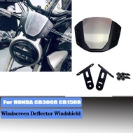 For honda CB300R CB150R 2019-2024 cb300r motorcycle windscreen deflector extention Kit windshield fa